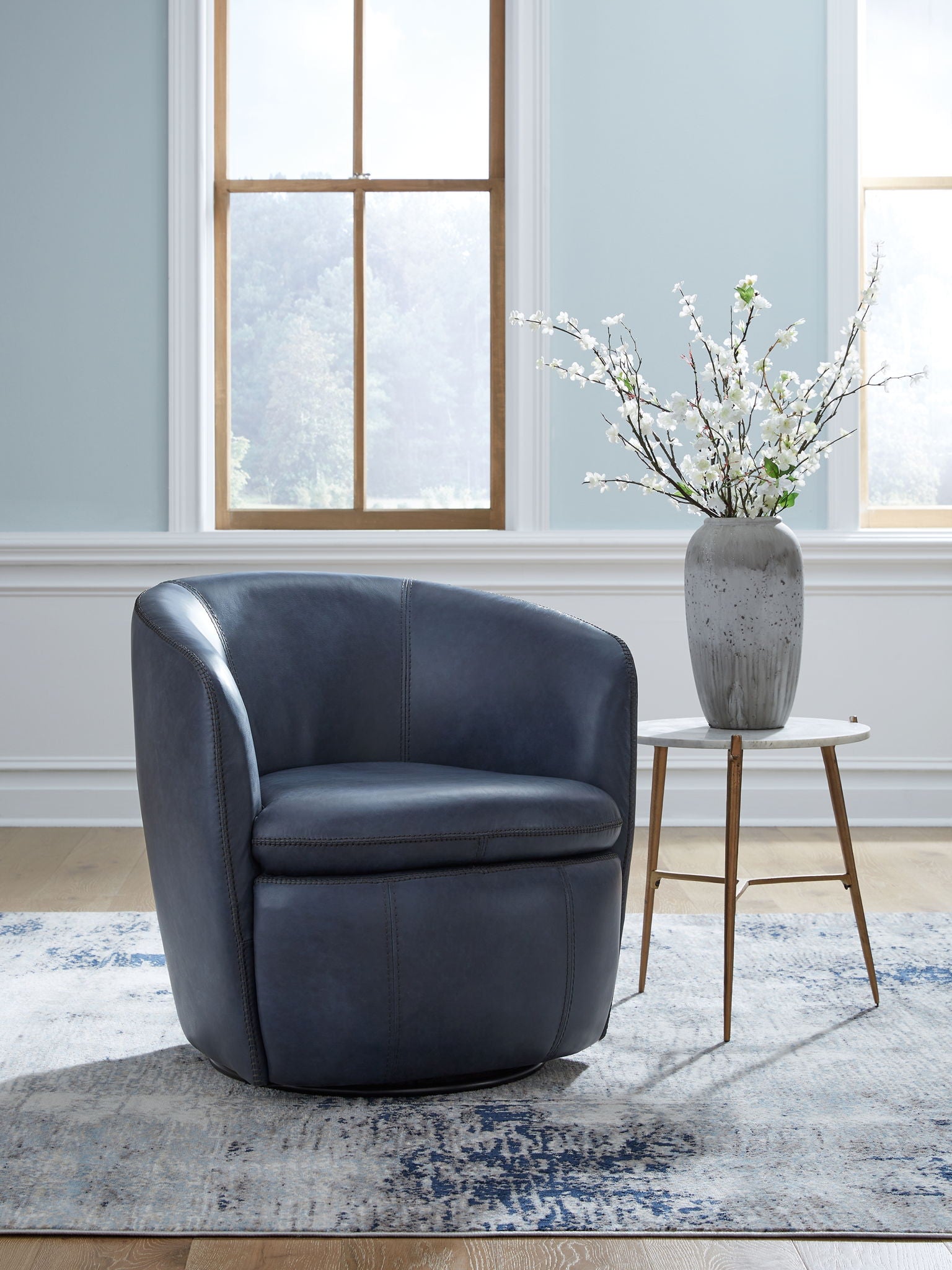 Kierreys - Swivel Chair - Hornell Furniture Outlet