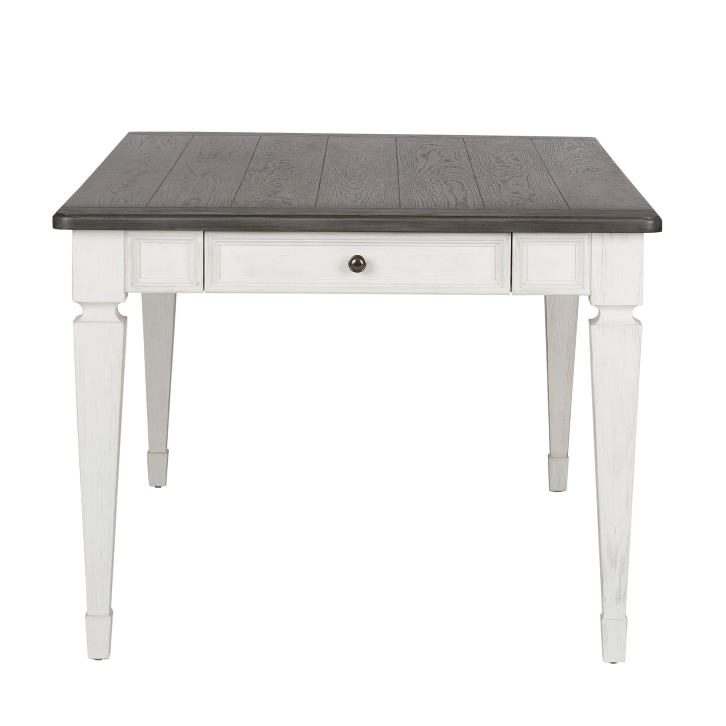 Allyson Park - Rectangular Leg Table - Dark Brown - Hornell Furniture Outlet