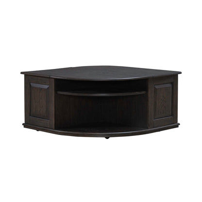 Wallace - Cocktail Table - Brown - Hornell Furniture Outlet