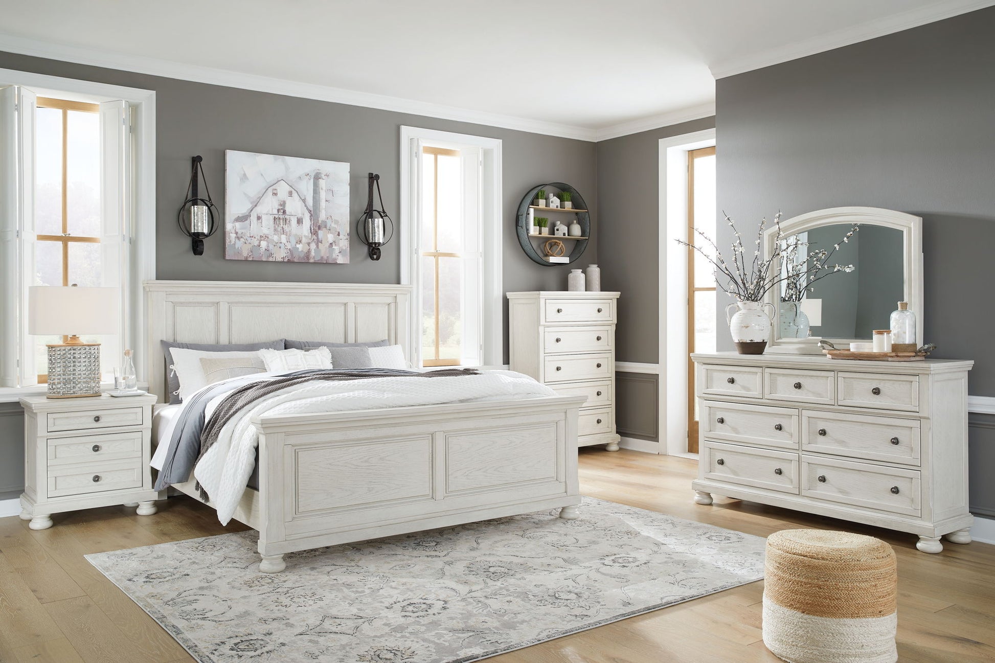 Robbinsdale - Panel Bed - Hornell Furniture Outlet