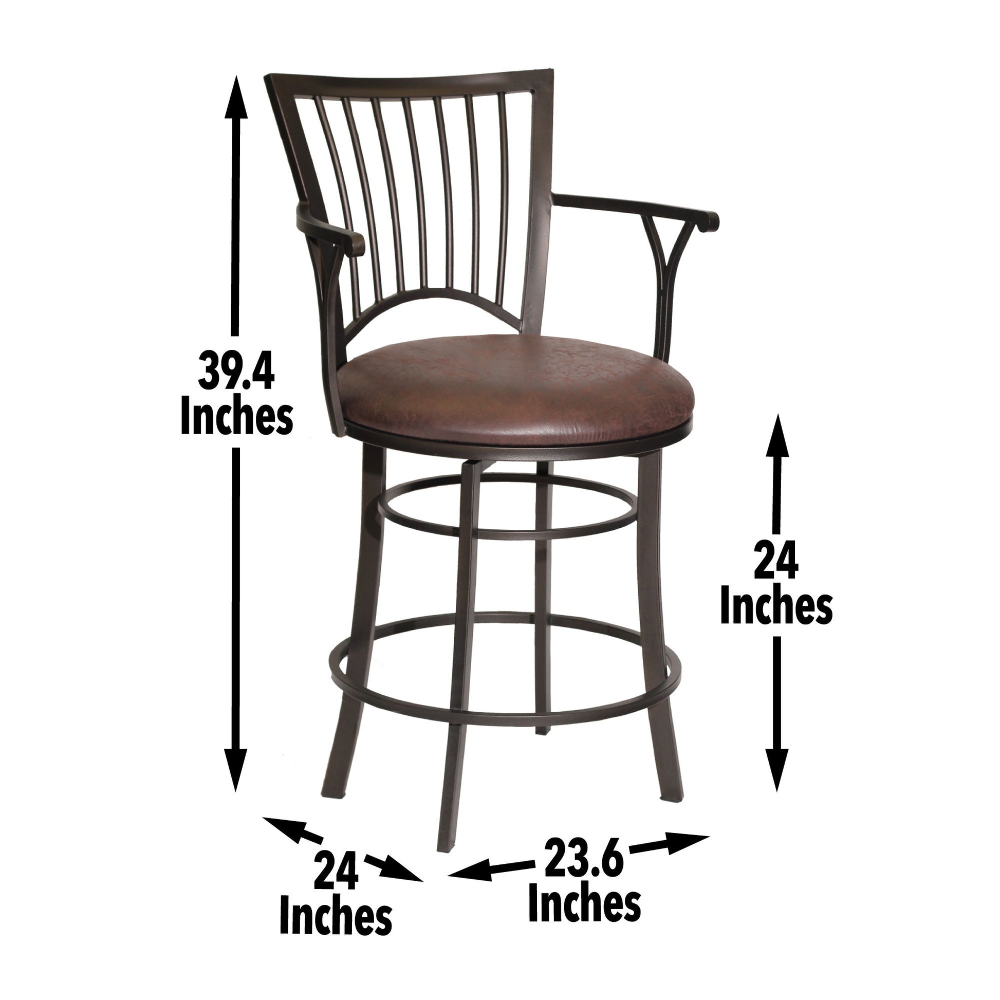 Bayview - Swivel Stool - Hornell Furniture Outlet