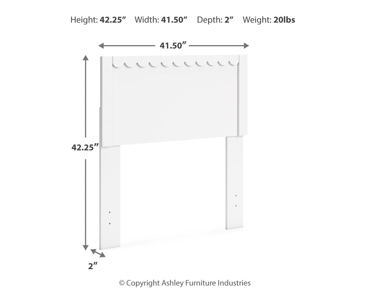 Hallityn - Panel Headboard - Hornell Furniture Outlet