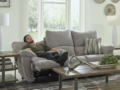 Sadler - Lay Flat Reclining Sofa - Hornell Furniture Outlet