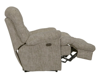 Cirrus - Power Lay Flat Chaise Recliner - Hornell Furniture Outlet