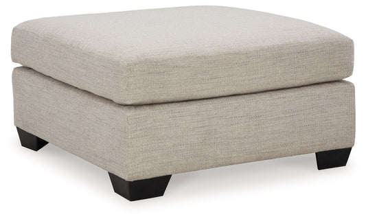 Mahoney - Oversized Accent Ottoman - Hornell Furniture Outlet