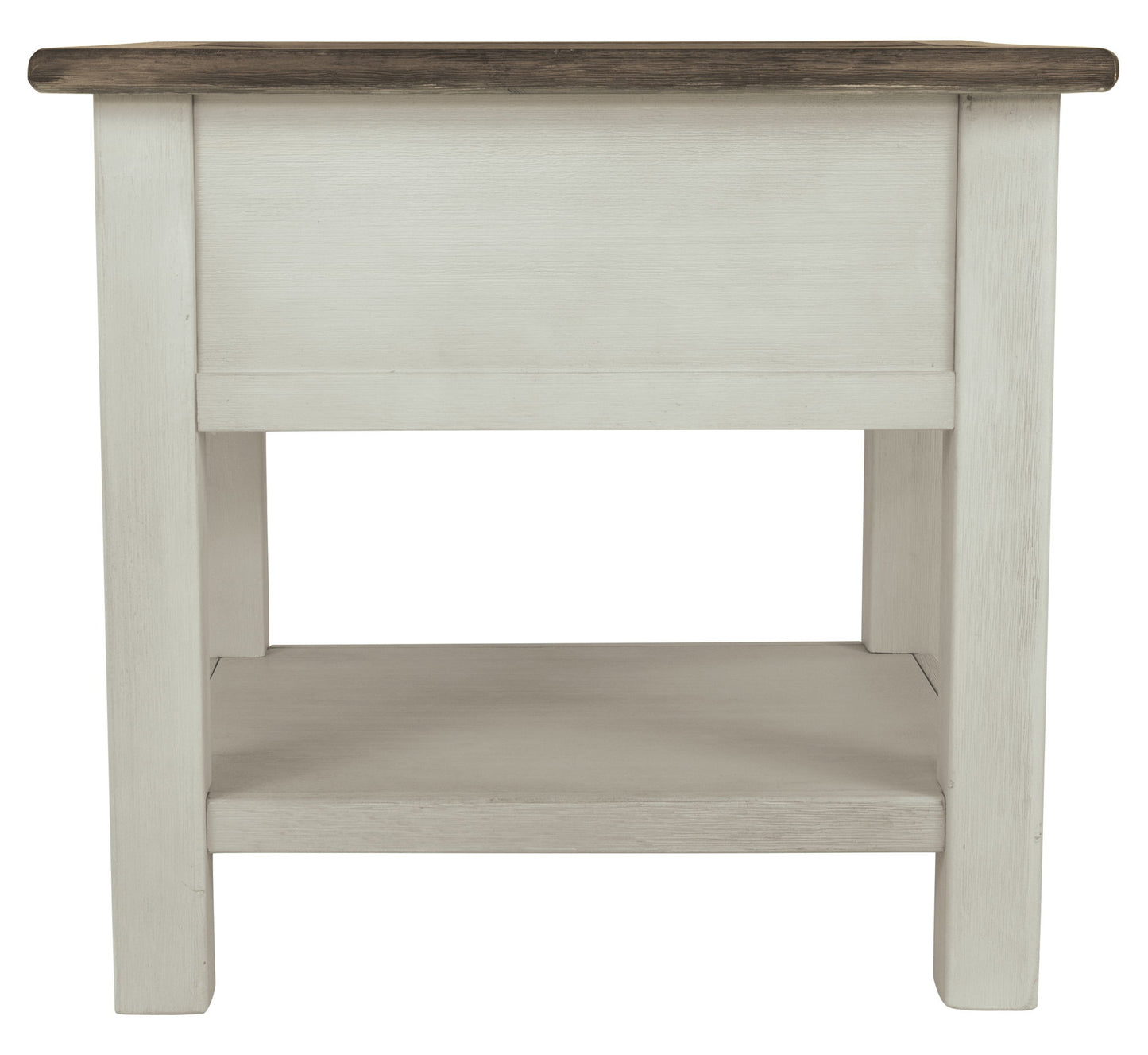 Bolanburg - White / Brown / Beige - Rectangular End Table - Hornell Furniture Outlet