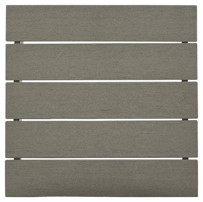 Visola - Gray - Square End Table - Hornell Furniture Outlet