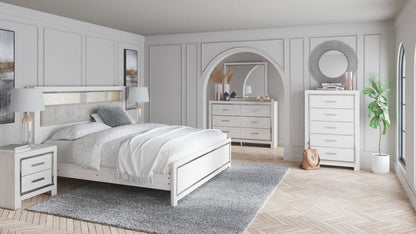 Altyra - Dresser, Mirror, Panel Bookcase Bed - Hornell Furniture Outlet