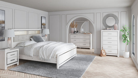 Altyra - Dresser, Mirror, Panel Bookcase Bed - Hornell Furniture Outlet