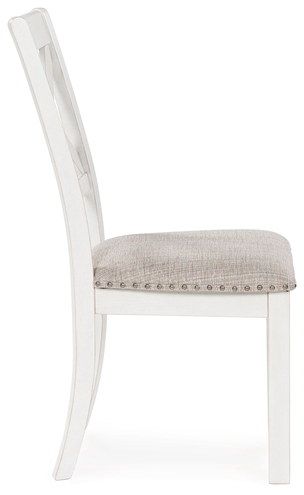 Robbinsdale - Antique White - Dining Upholstered Side Chair (Set of 2) - Hornell Furniture Outlet