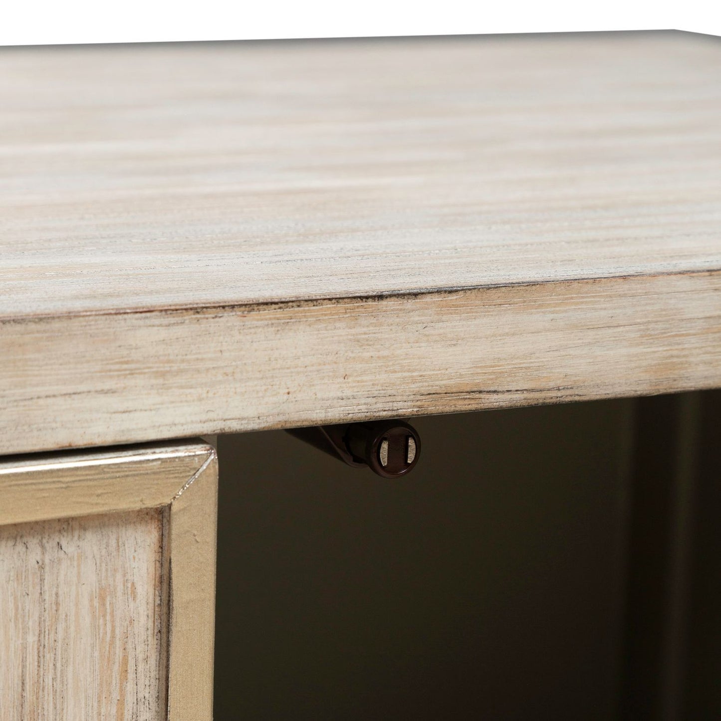 Terrace - 4 Door Accent Cabinet - Gray - Hornell Furniture Outlet