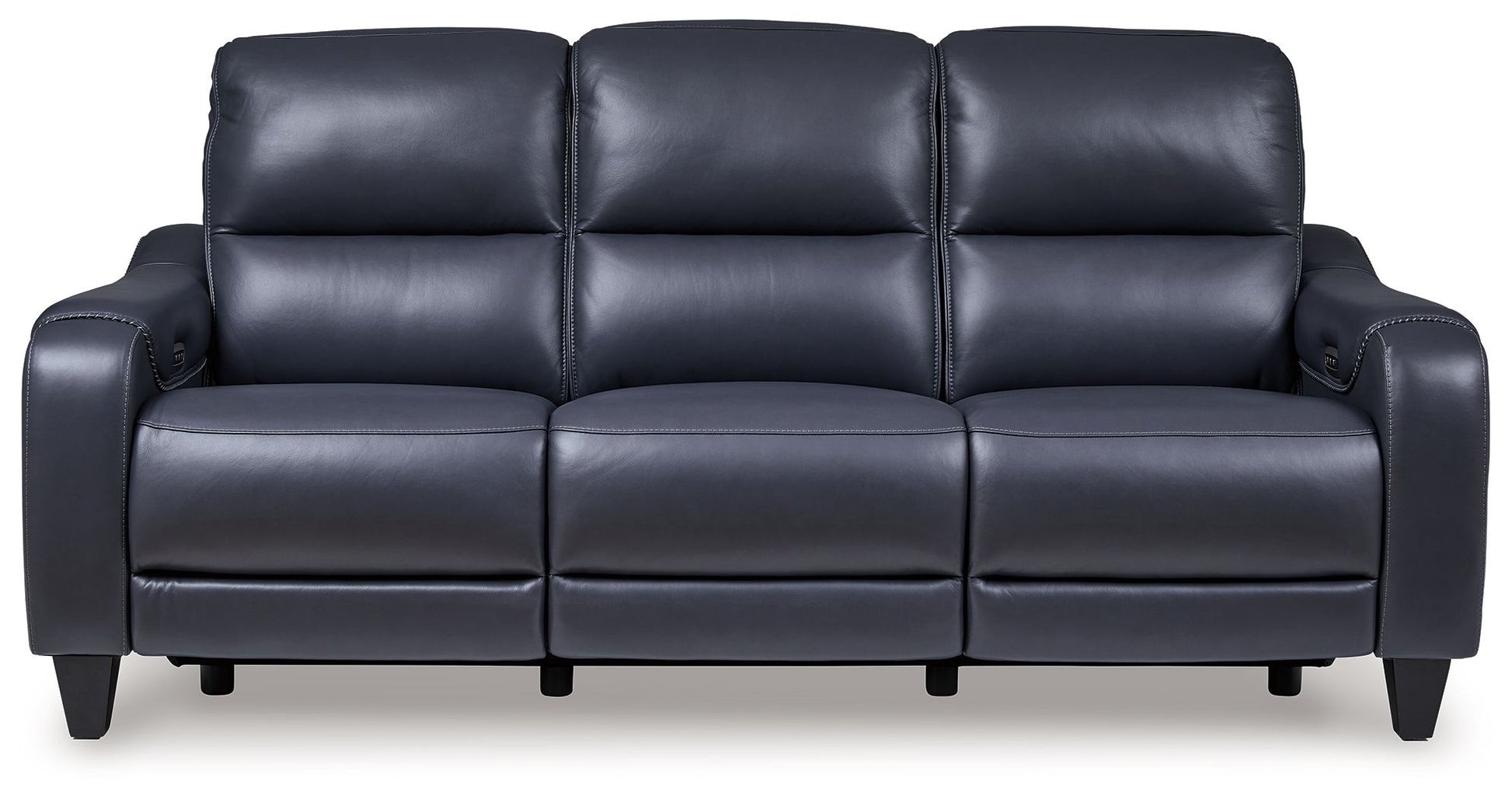 Mercomatic - Power Reclining Sofa With Adj Headrest - Hornell Furniture Outlet