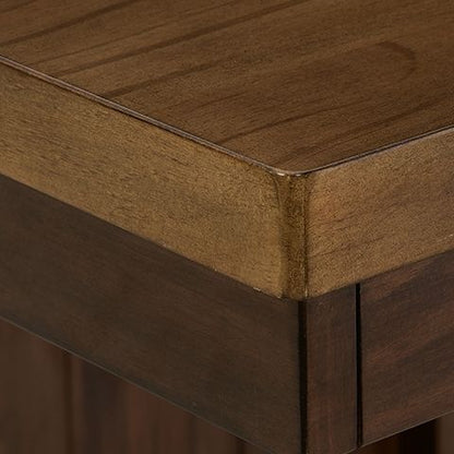 Rylandeen - Rectangular Dining Room Counter Height Extension Table - Light Brown / Dark Brown - Hornell Furniture Outlet