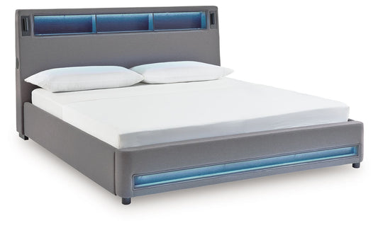 Verishaw - Upholstered Bed - Hornell Furniture Outlet