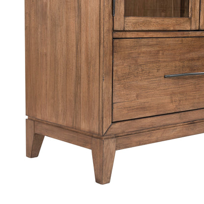 Shaker Lakes - Bunching Display Cabinet - Hornell Furniture Outlet