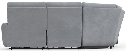 Majesty - Deep Seating Power Reclining Sectional - Hornell Furniture Outlet