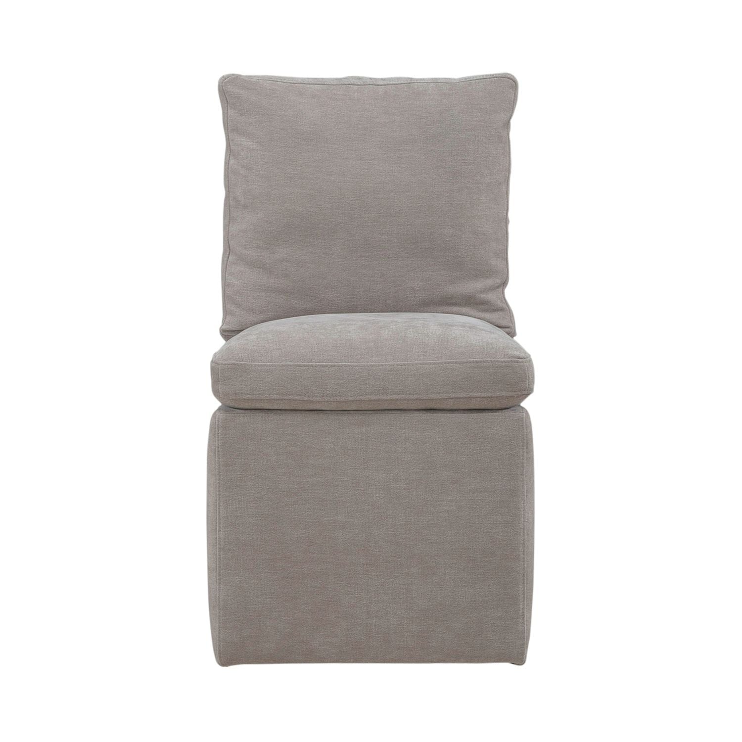 Accent Dining - Accent Dining Chair With Casters - Hornell Furniture Outlet