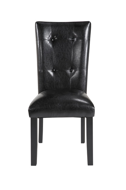 Sterling - Parsons Chair (Set of 2) - Black - Hornell Furniture Outlet
