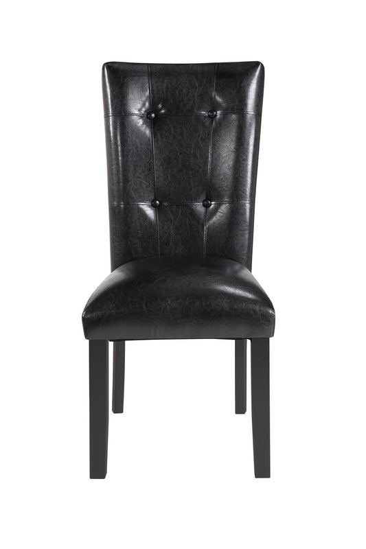 Sterling - Parsons Chair (Set of 2) - Black - Hornell Furniture Outlet