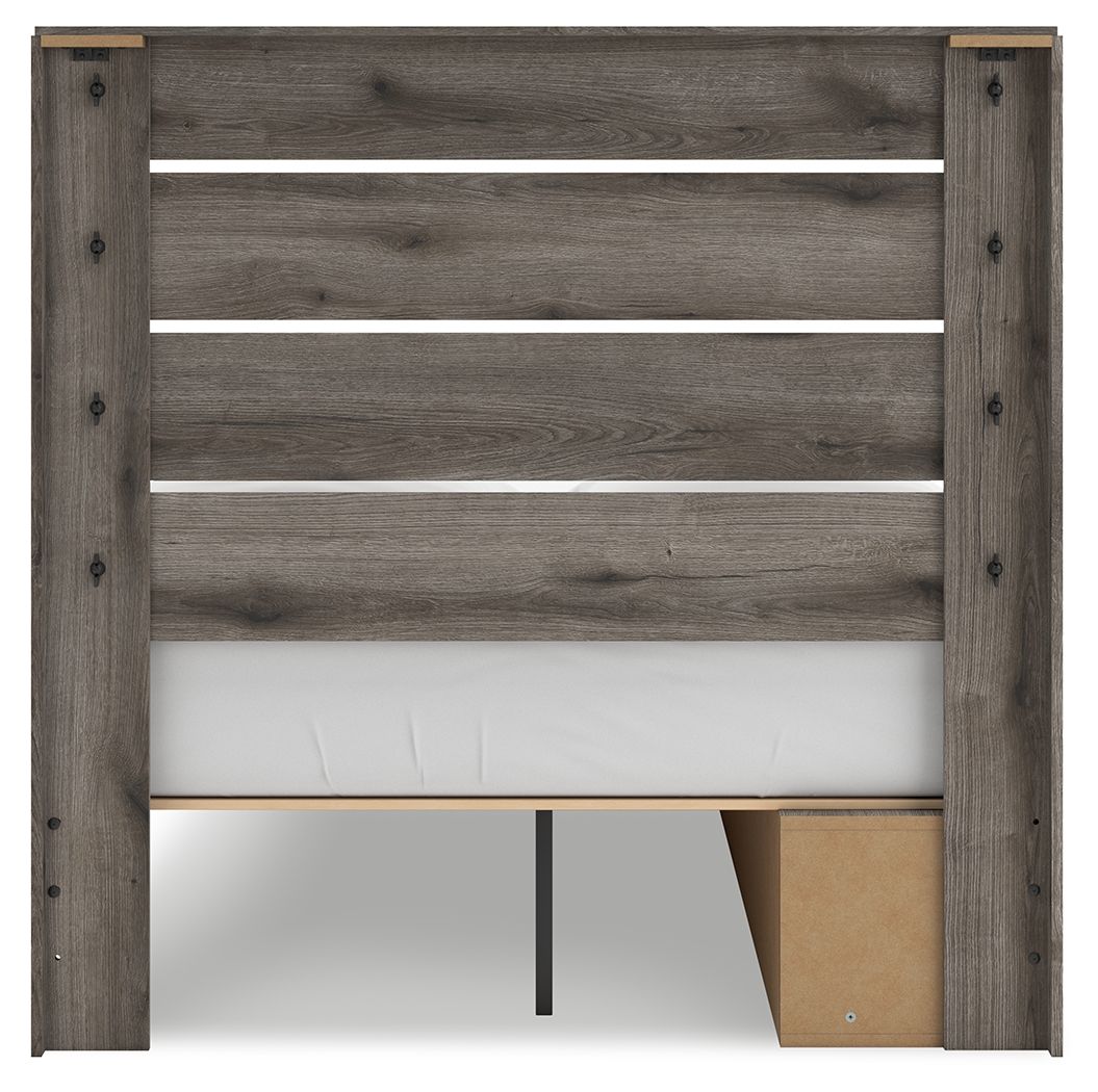 Graystorm - Panel Storage Bed - Hornell Furniture Outlet