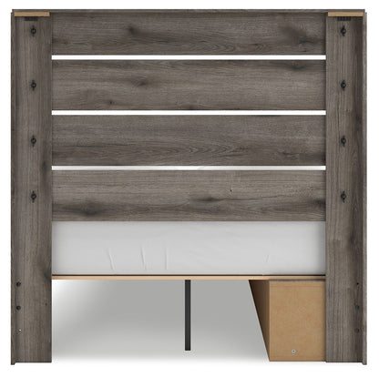 Graystorm - Panel Storage Bed - Hornell Furniture Outlet