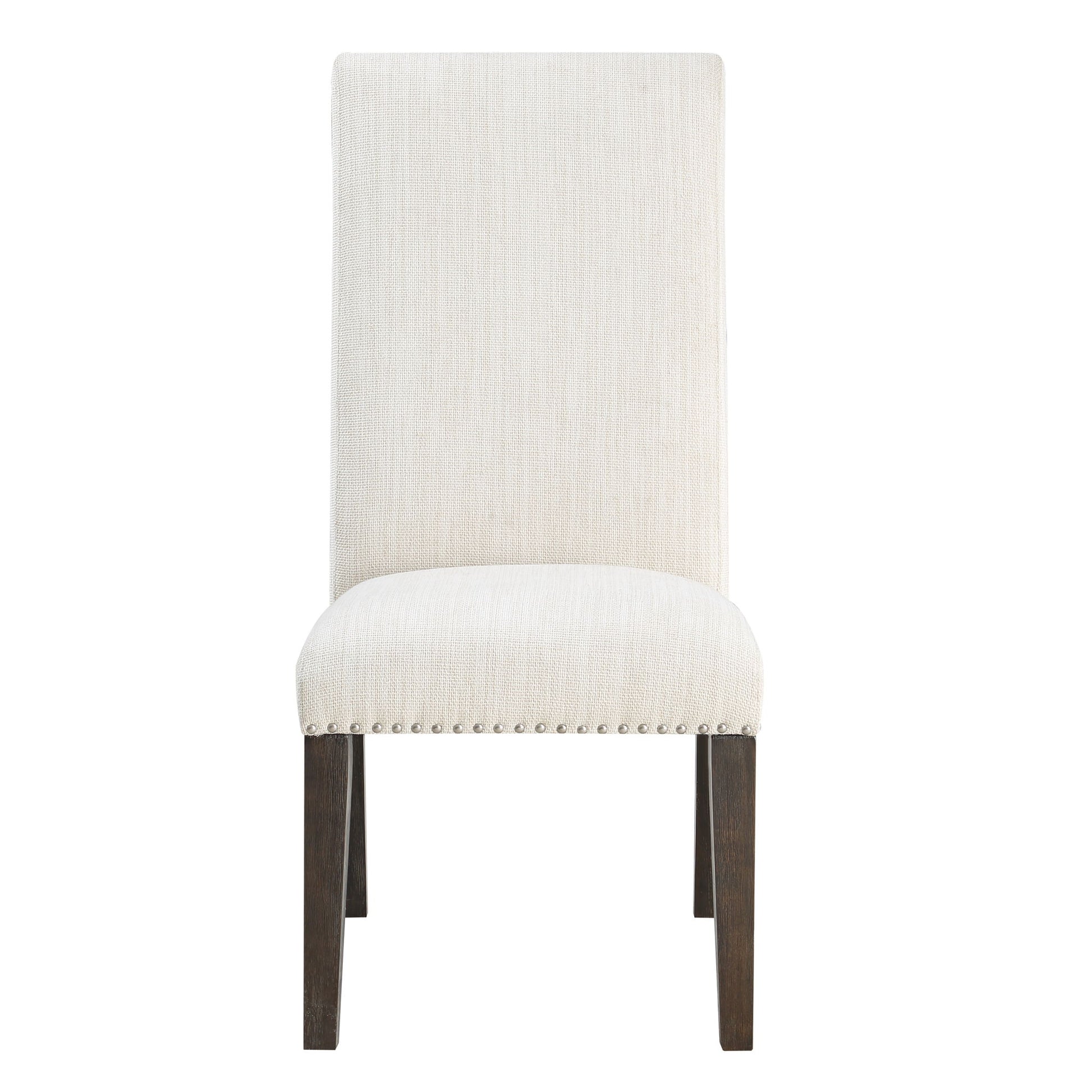 Hutchins - Upholstered Chair (Set of 2) - Dark Brown - Hornell Furniture Outlet