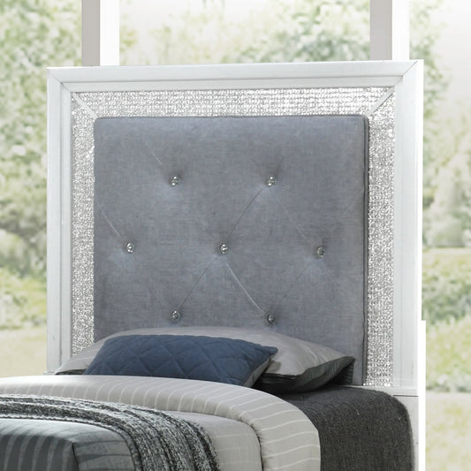 Reflections - Upholstered Panel Headboard With Lights - Hornell Furniture Outlet
