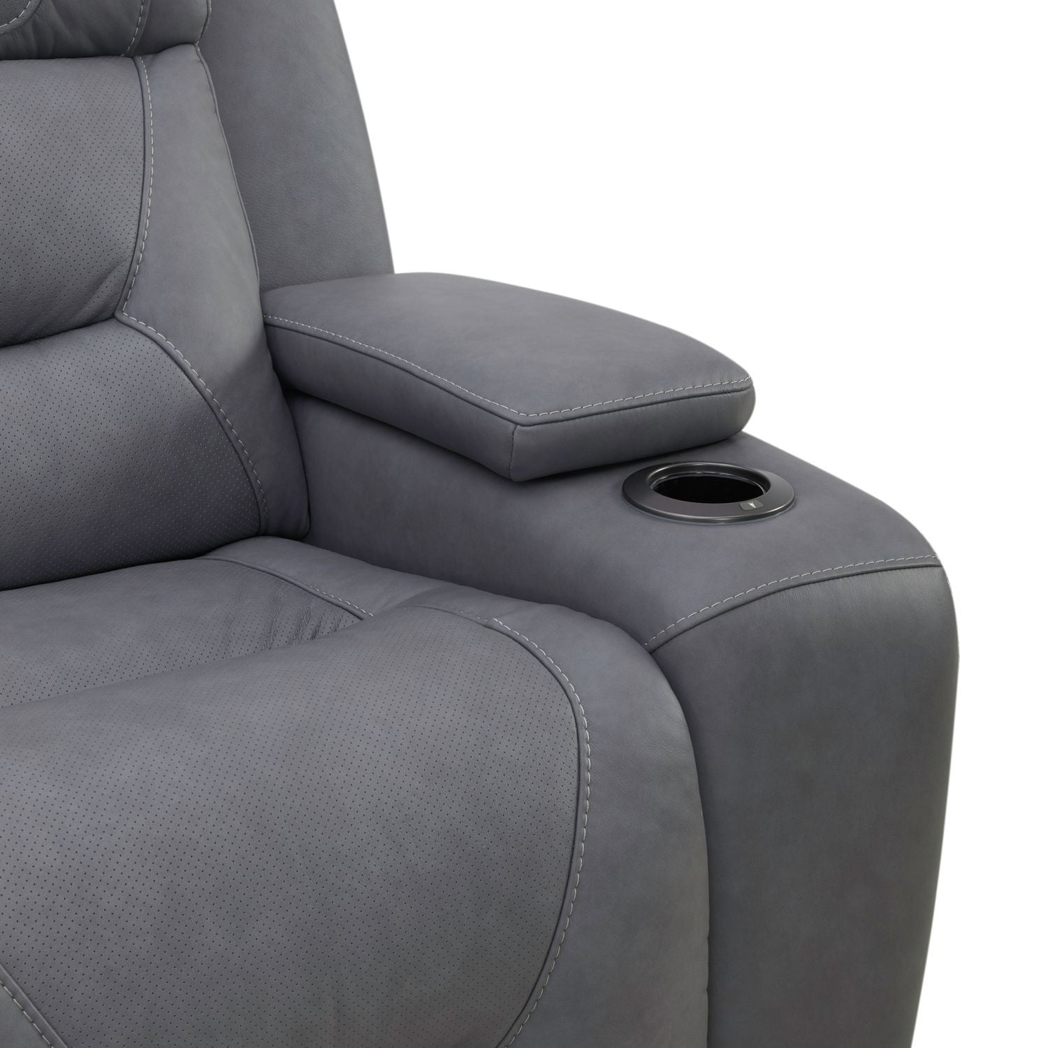 Chapman - Loveseat With Console P2 & ZG - Hornell Furniture Outlet
