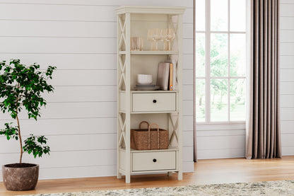 Bolanburg - Antique White - Display Cabinet - Hornell Furniture Outlet