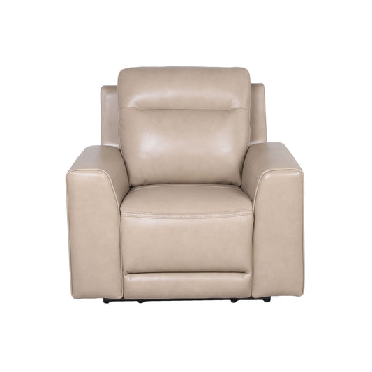 Doncella - Dual Power Reclining Chair - Sand - Hornell Furniture Outlet