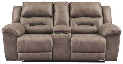 Stoneland - Reclining Loveseat - Hornell Furniture Outlet