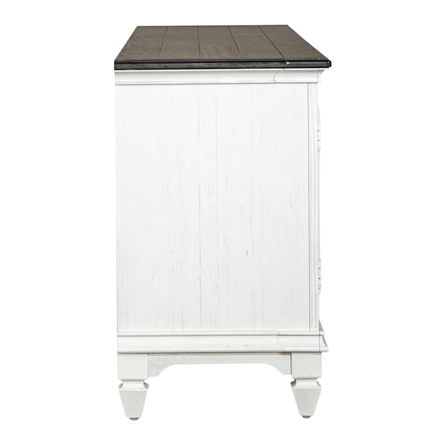 Allyson Park - Entertainment TV Stand - White - Hornell Furniture Outlet