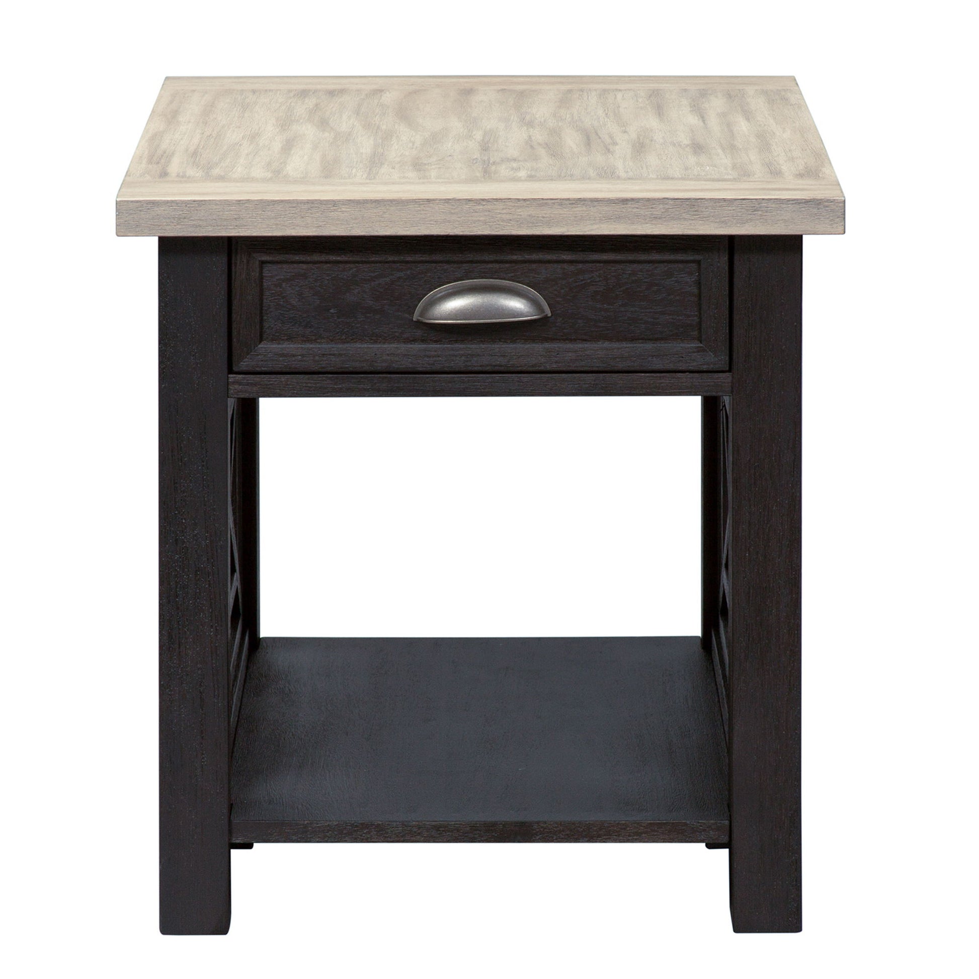 Heatherbrook - 3 Piece Table Set (1 Lift Top Cocktail 2 End Tables) - Black - Hornell Furniture Outlet
