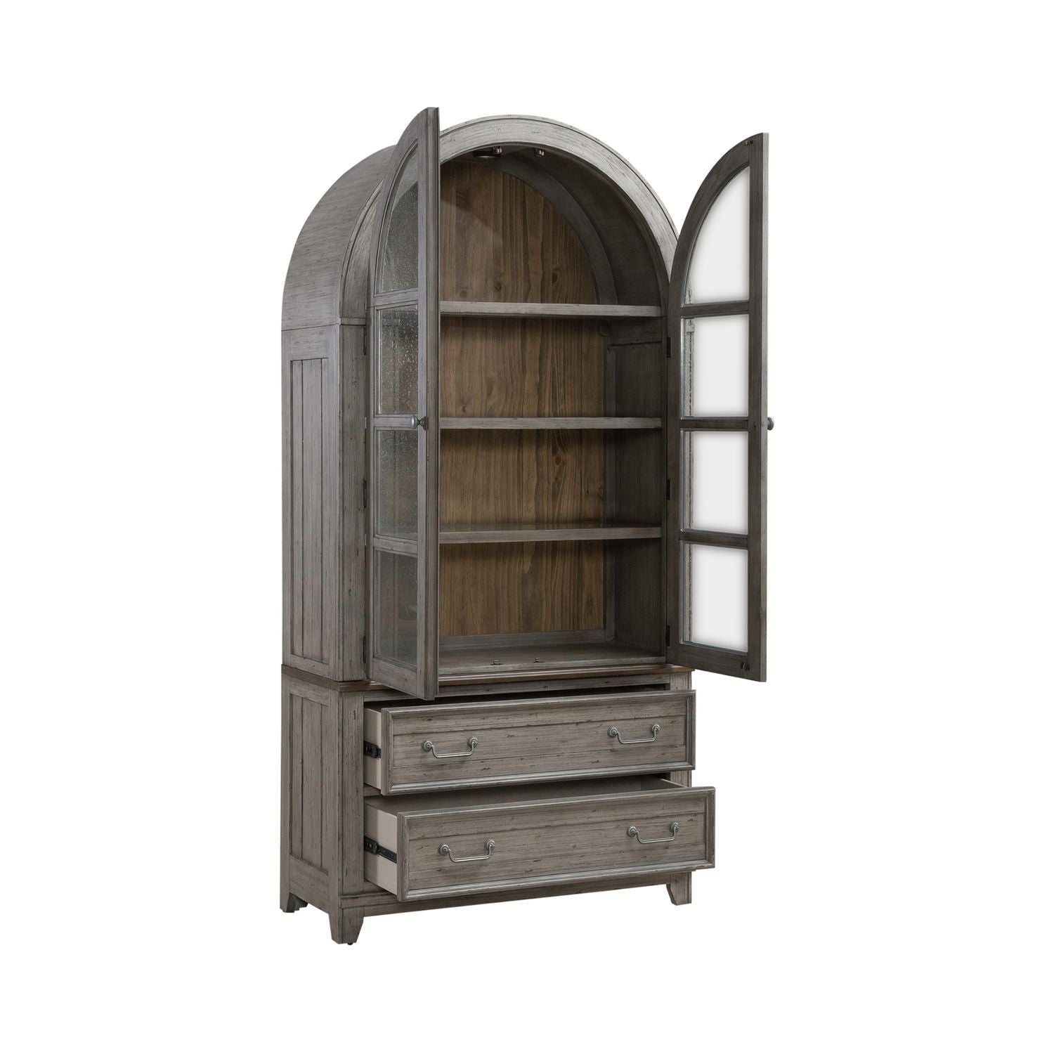 River Place - Curio Cabinet - Hornell Furniture Outlet