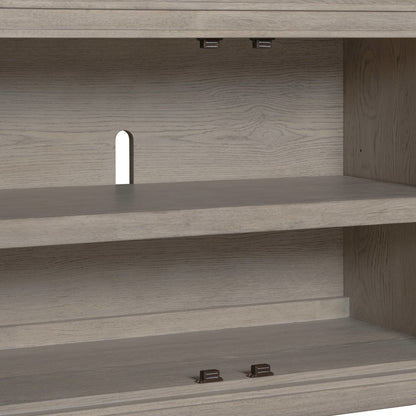 New Haven - 82'' TV Console - Sanctuary White - Hornell Furniture Outlet