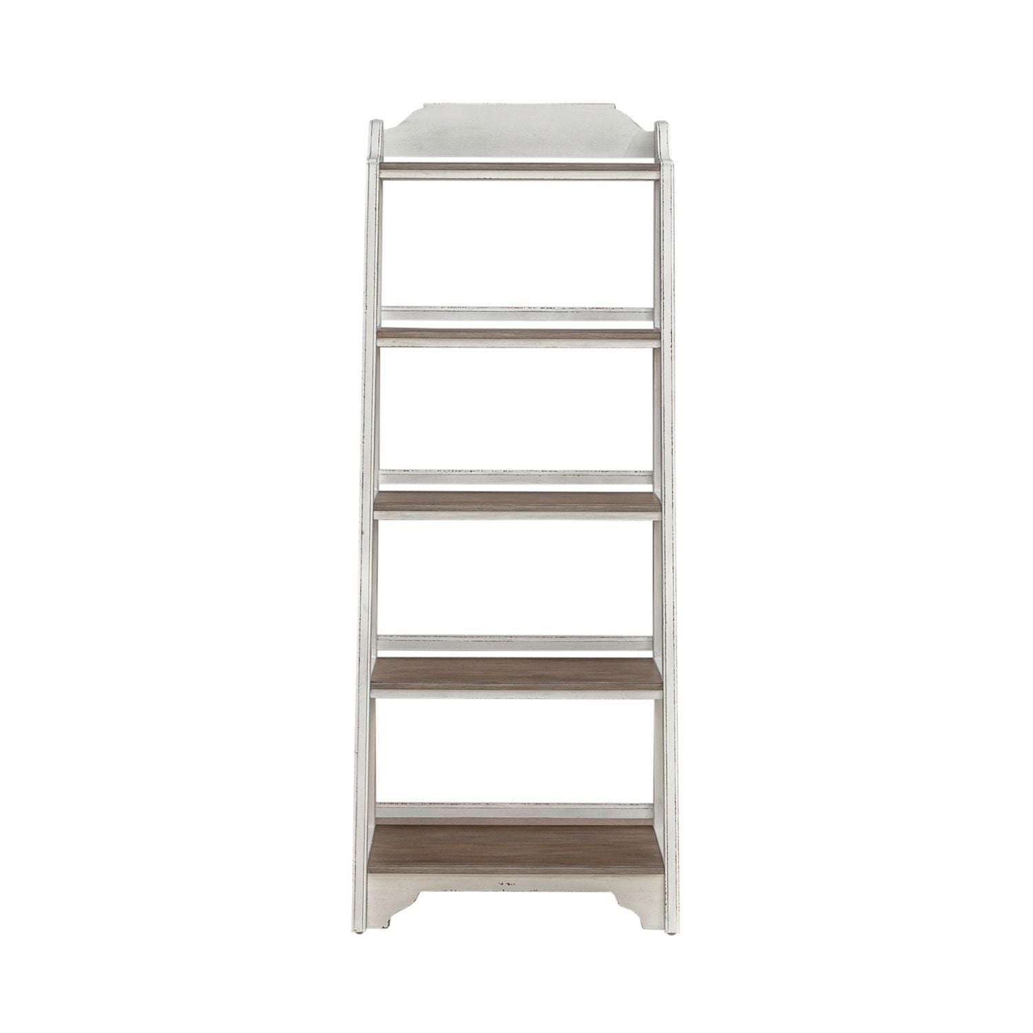 Magnolia Manor - Leaning Pier Bookcase - Hornell Furniture Outlet