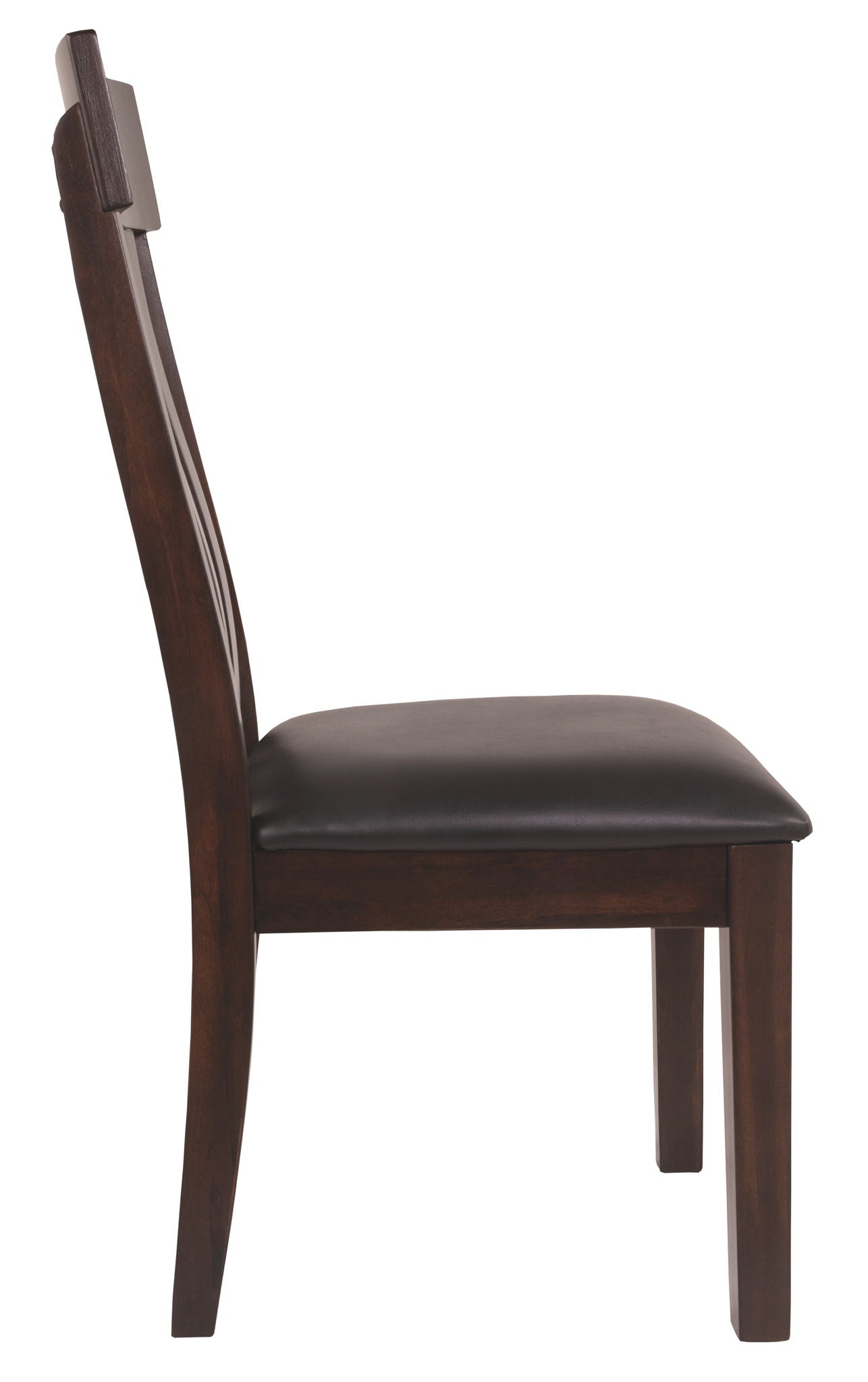 Haddigan - Dark Brown - Dining UPH Side Chair (Set of 2) - Hornell Furniture Outlet