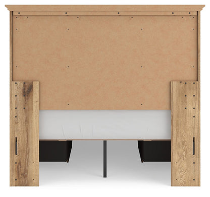 Makidern - Panel Storage Bed With 2 Under Bed Storage Units - Hornell Furniture Outlet