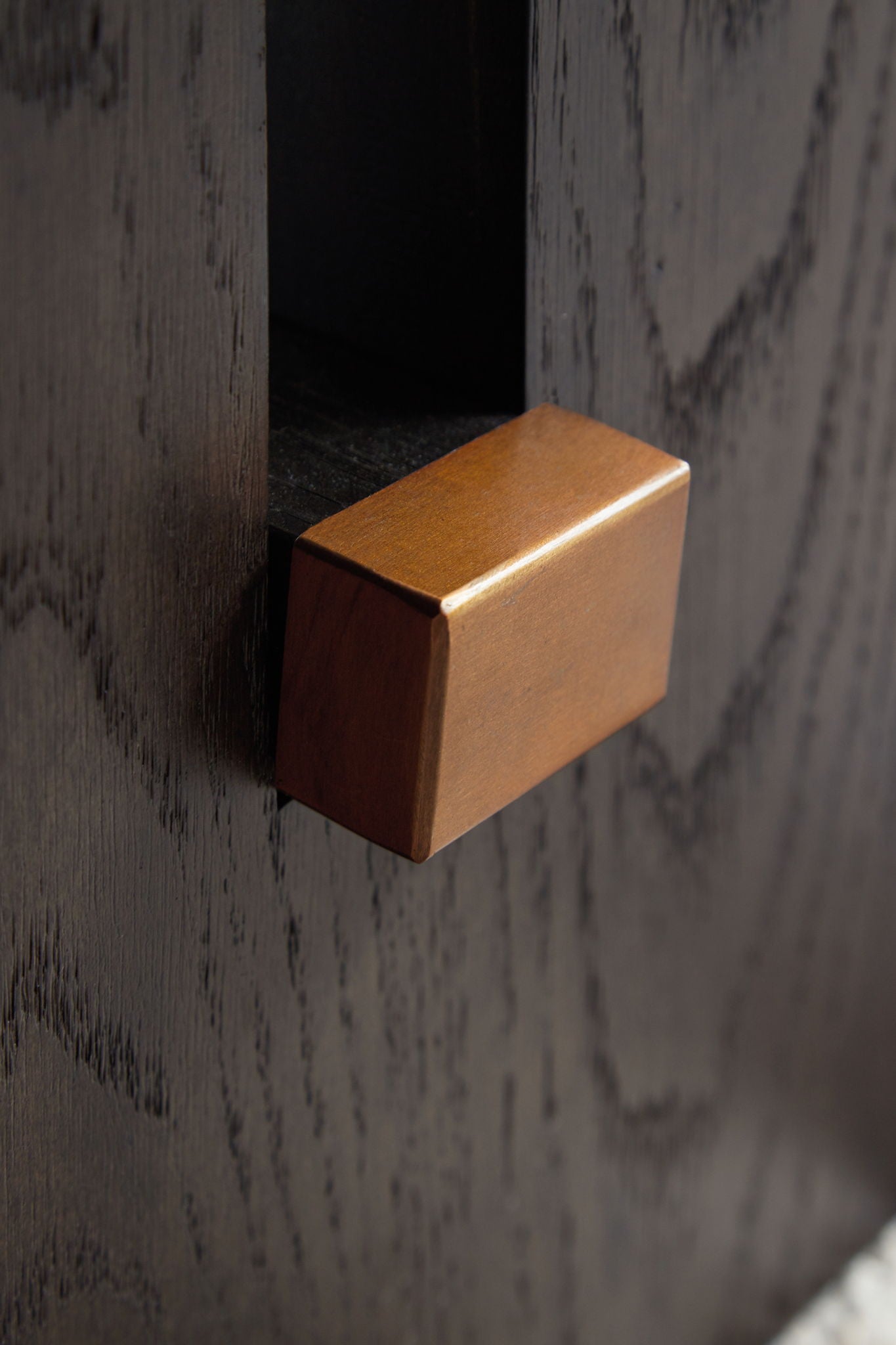 Burkhaus - White / Dark Brown - Rectangular Cocktail Table - Hornell Furniture Outlet