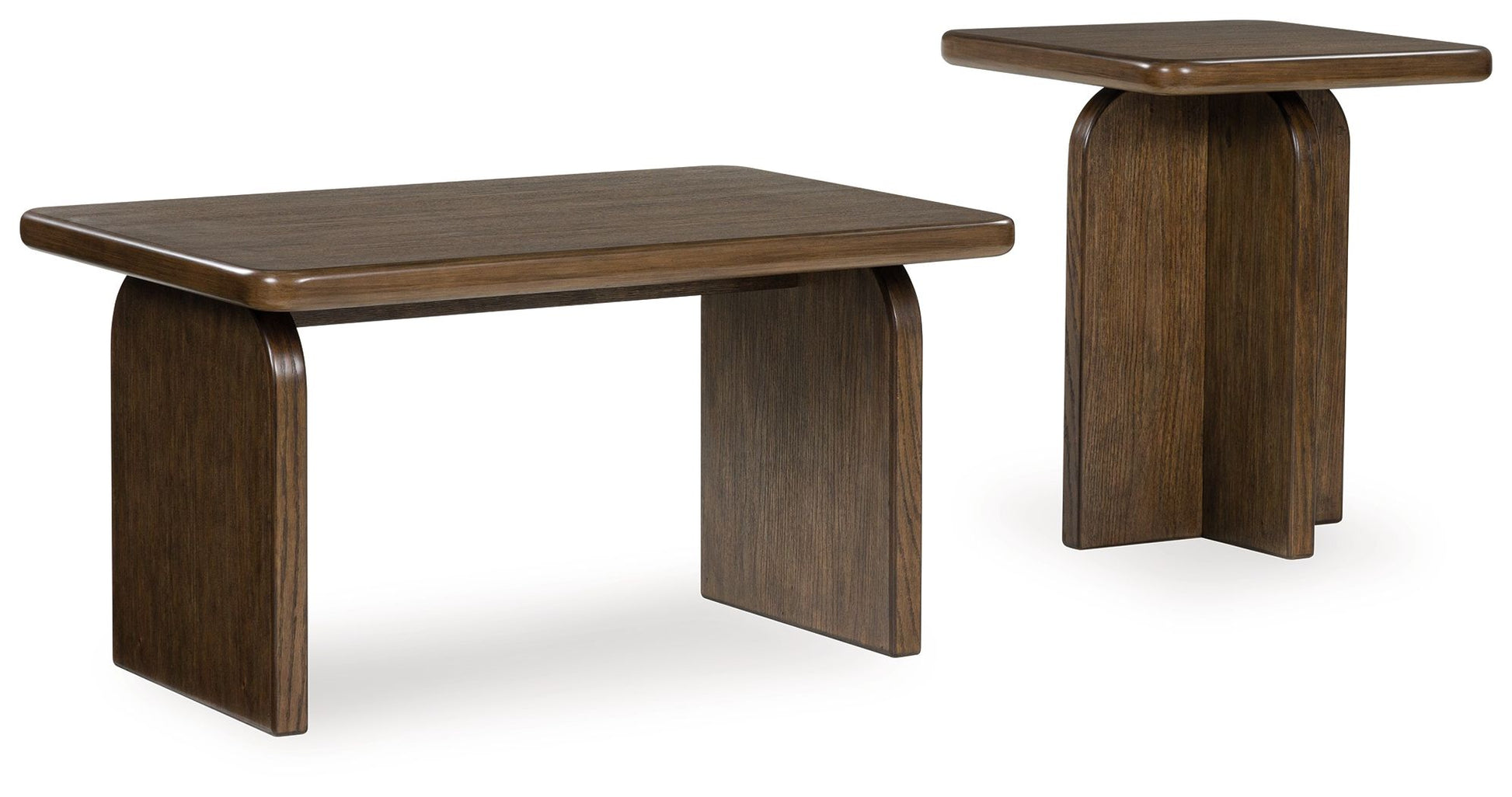 Shawbeck - Medium Brown - Occasional Table Set (Set of 2) - Hornell Furniture Outlet