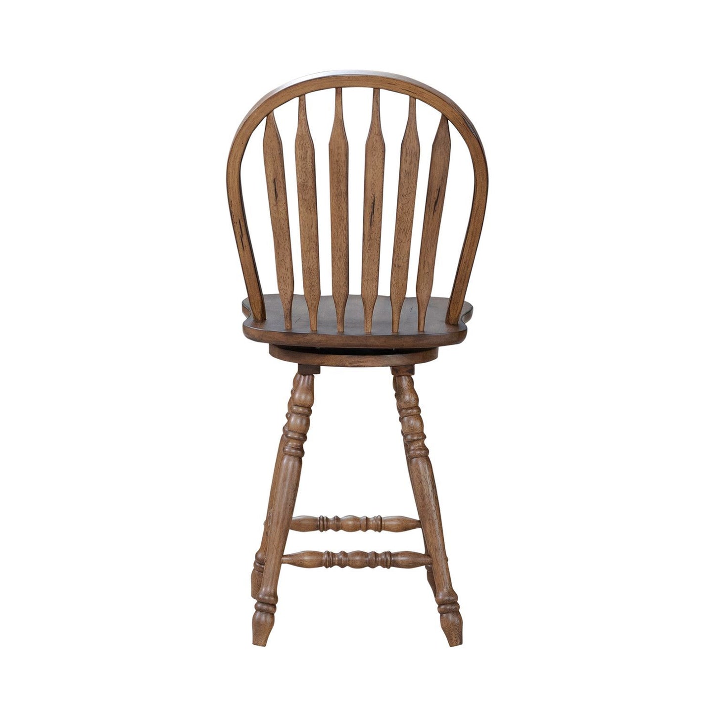 Carolina Crossing - Windsor Swivel Counter Chair - Hornell Furniture Outlet