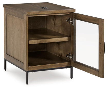 Torlanta - Brown - Chair Side End Table - Hornell Furniture Outlet