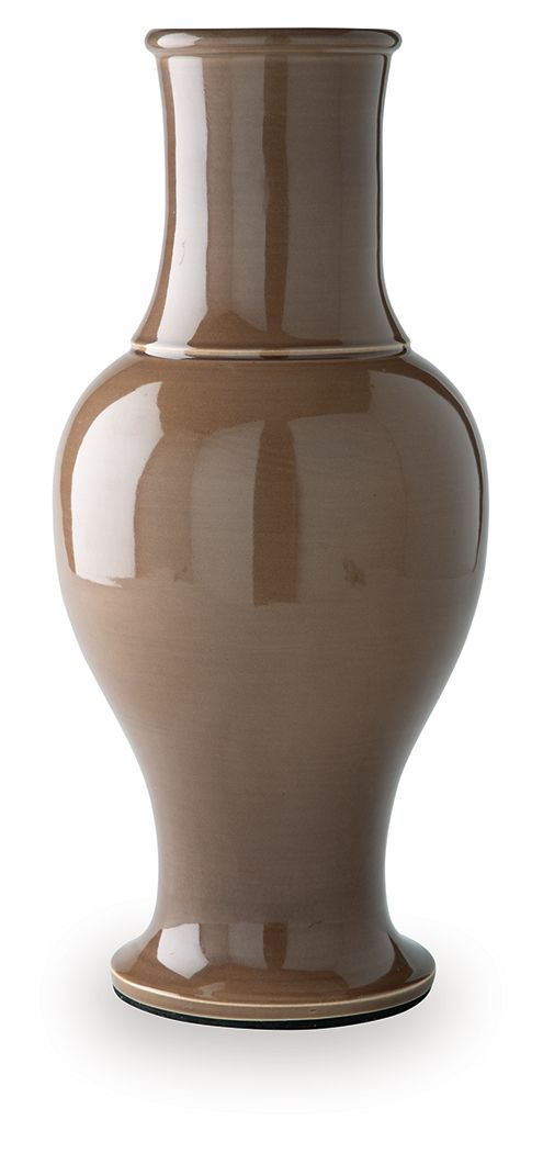 Tillmer - Vase - Brown - Hornell Furniture Outlet