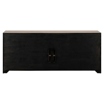Proximity Place - 82" TV Console - Barley Buff - Hornell Furniture Outlet