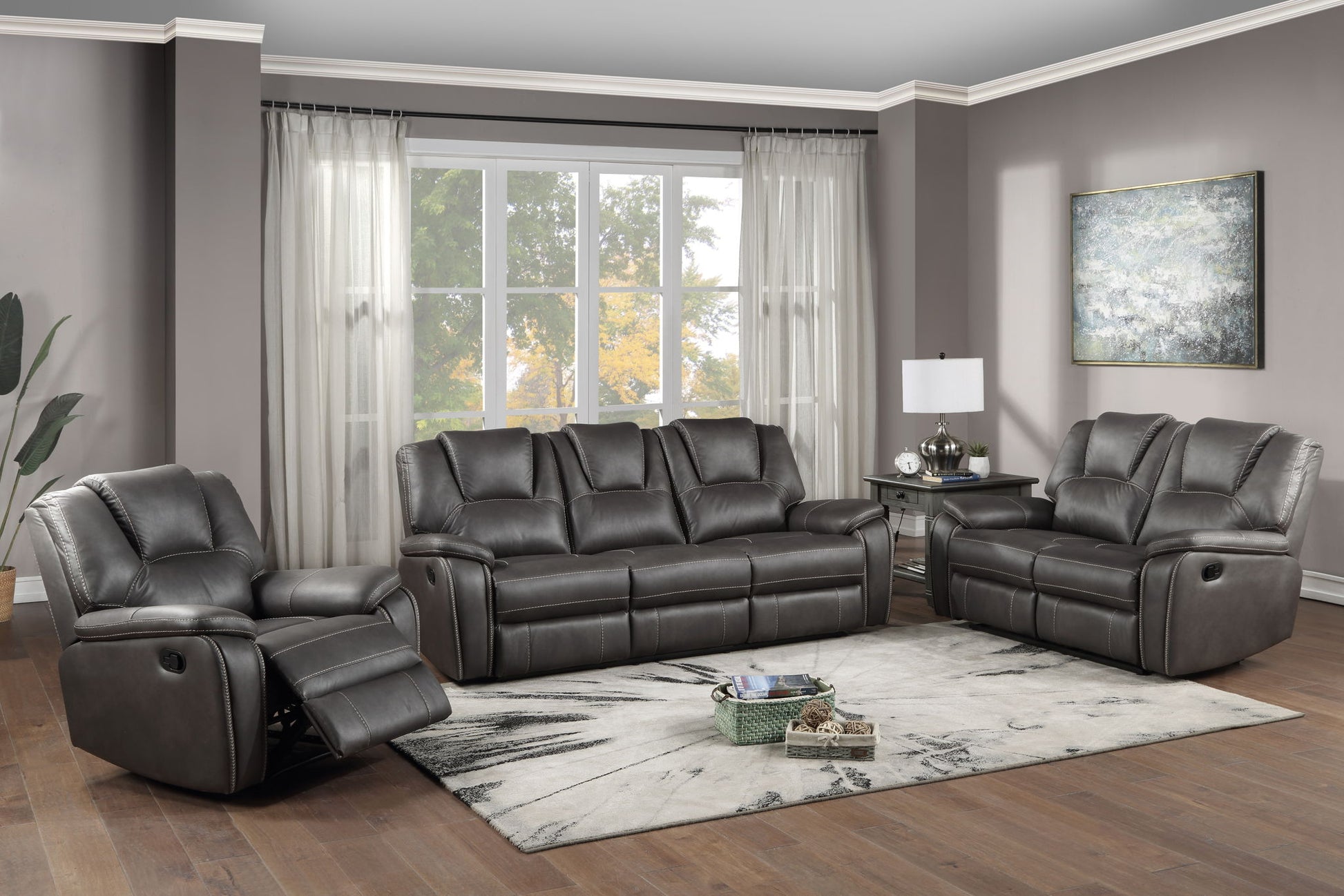 Katrine - Reclining Sofa - Hornell Furniture Outlet