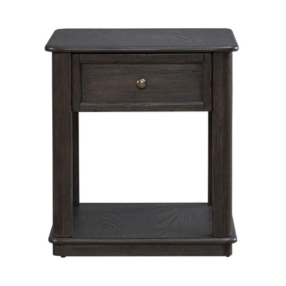 Wallace - End Table - Brown - Hornell Furniture Outlet