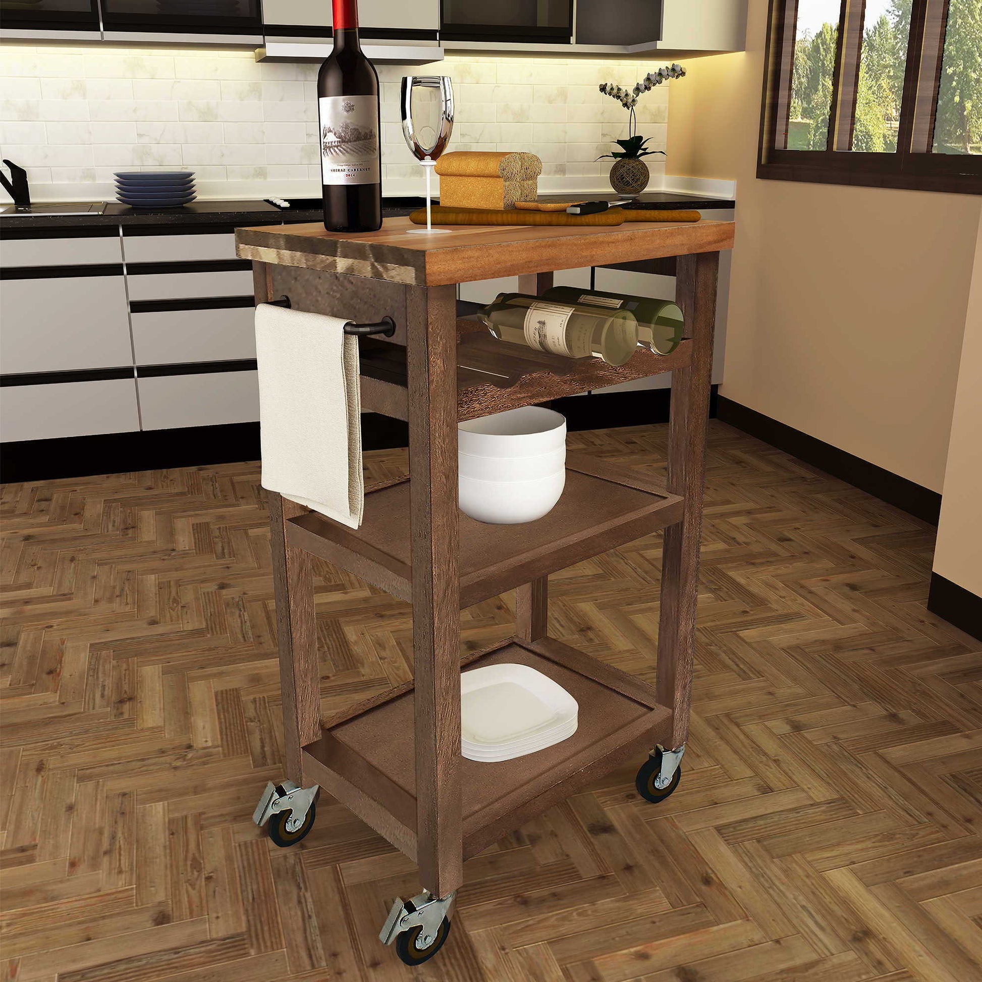 Belden - Kitchen Cart - Hornell Furniture Outlet