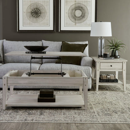 Lake House - Optional 3 Piece Set - White - Hornell Furniture Outlet