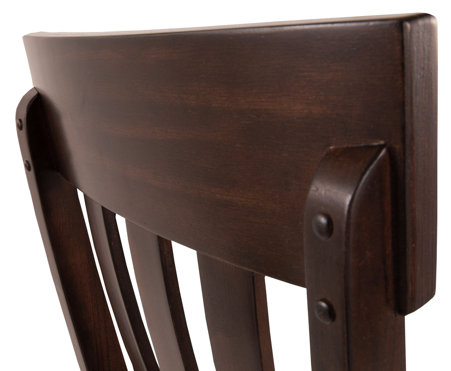 Haddigan - Dining UPH Side Chair (Set of 2) - Dark Brown - Hornell Furniture Outlet