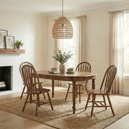 Carolina Crossing - Dining Room Leg Table Set - Hornell Furniture Outlet